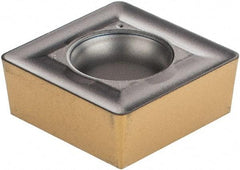 Iscar - SCMT432 Grade IC807 Carbide Turning Insert - TiAlN Finish, 90° Square, 1/2" Inscr Circle, 3/16" Thick, 1/32" Corner Radius - Eagle Tool & Supply