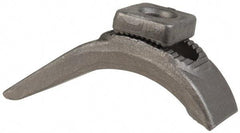 Gibraltar - 5/8" Stud, Carbon Steel, Plain Strap Clamp - 5-1/16" OAL x 1-5/8" Wide x 2-1/4" High, Plain Nose - Eagle Tool & Supply