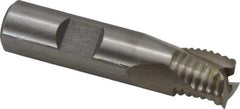 Value Collection - 5/8" Diam, Coarse Pitch, 5/8" LOC, 3 Flute Cobalt Roughing Square End Mill - Uncoated, 2-3/4" OAL, 5/8" Shank Diam, Single End, Centercutting - Eagle Tool & Supply