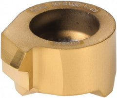 HORN - Grade TN35, Threading Insert - 12 to 20 TPI Ext Pitch, TiN Finish, Carbide - Eagle Tool & Supply