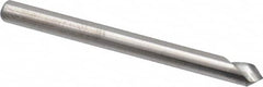 Hertel - 1/8" Head Diam, 1/8" Shank Diam, 1 Flute 82° Solid Carbide Countersink - Eagle Tool & Supply