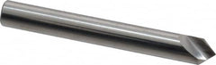 Hertel - 1/4" Head Diam, 1/4" Shank Diam, 1 Flute 82° Solid Carbide Countersink - Eagle Tool & Supply