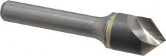 Hertel - 5/8" Head Diam, 3/8" Shank Diam, 1 Flute 90° Solid Carbide Countersink - Eagle Tool & Supply