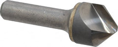 Hertel - 1" Head Diam, 1/2" Shank Diam, 1 Flute 90° Solid Carbide Countersink - Eagle Tool & Supply