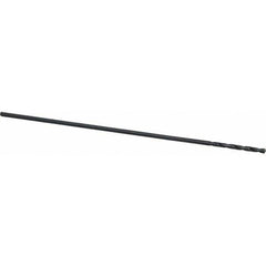 Hertel - 7/32" Diam, 12" OAL Oxide High Speed Steel Aircraft Extension Drill Bit - Eagle Tool & Supply