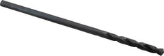 Hertel - 31/64" Diam, 12" OAL Oxide High Speed Steel Aircraft Extension Drill Bit - 135° Point Angle - Eagle Tool & Supply