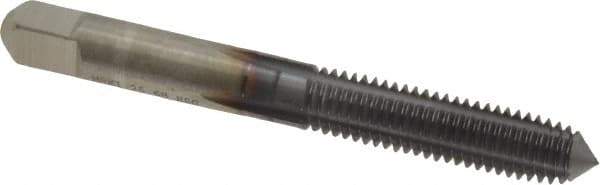 Hertel - M8x1.25 Metric Coarse D9 Thread Limit Plug Thread Forming Tap - High Speed Steel, TiCN Finish, 2-23/32" OAL - Eagle Tool & Supply