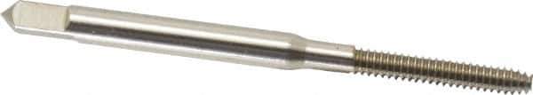 Hertel - #4-40 UNC H3 Thread Limit Bottoming Thread Forming Tap - High Speed Steel, 1-7/8" OAL - Eagle Tool & Supply