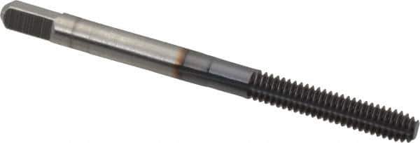 Hertel - #8-32 UNC H3 Thread Limit Bottoming Thread Forming Tap - High Speed Steel, TiCN Finish, 2-1/8" OAL - Eagle Tool & Supply