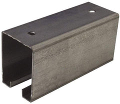 National Mfg. - 10 Ft Long, 450 Lb Capacity, Straight Boxrail - Galvanized, Series 5116 - Eagle Tool & Supply