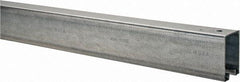 National Mfg. - 6 Ft Long, 450 Lb Capacity, Straight Boxrail - Galvanized, Series 5116 - Eagle Tool & Supply