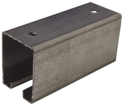 National Mfg. - 8 Ft Long, 450 Lb Capacity, Straight Boxrail - Galvanized, Series 5116 - Eagle Tool & Supply