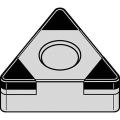 Kennametal - TNGA333 S0425 Grade KB1610 PCBN Turning Insert - 60° Triangle, 3/8" Inscr Circle, 3/16" Thick, 3/64" Corner Radius - Eagle Tool & Supply
