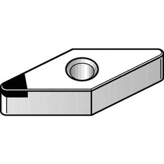Kennametal - VNGA332 F Grade KD1400 Polycrystalline Diamond (PCD) Turning Insert - 35° Diamond, 3/8" Inscr Circle, 3/16" Thick, 1/32" Corner Radius - Eagle Tool & Supply