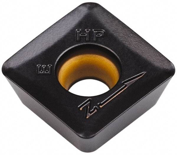 Kennametal - SDPT433 Grade KCPK30 Carbide Milling Insert - TiN/TiCN/Al2O3 Finish, 3/16" Thick, 1/2" Inscribed Circle, 1.19mm Corner Radius - Eagle Tool & Supply