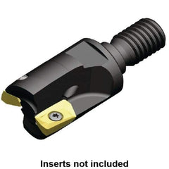 Kennametal - 25mm Cut Diam, 10mm Max Depth of Cut, 32mm OAL, Indexable Square Shoulder End Mill - EC10.., EP10.. Inserts, M12 Modular Connection, 0° Lead Angle, Through Coolant - Eagle Tool & Supply