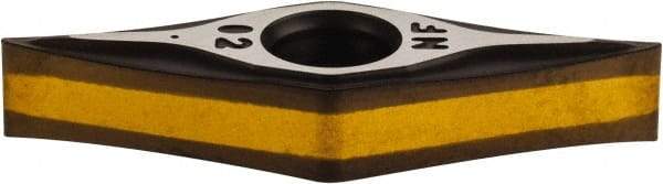 Iscar - VNMG2.5-0 NF Grade IC8250 Carbide Turning Insert - TiCN/Al2O3 Finish, 35° Diamond, 9/32" Inscr Circle, 5/32" Thick, 0.0079" Corner Radius - Eagle Tool & Supply