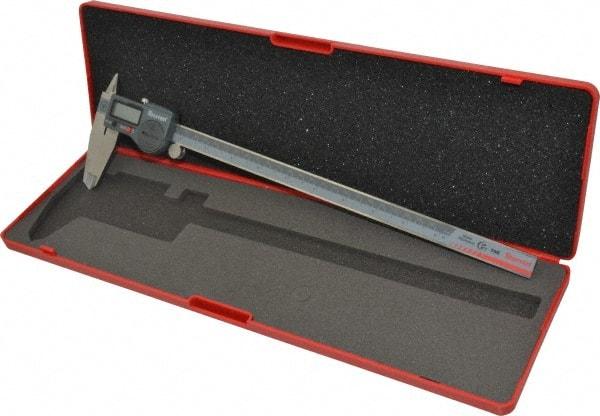 Starrett - 0 to 300mm Range, 0.01mm Resolution, IP67 Electronic Caliper - Stainless Steel with 2-1/2" Stainless Steel Jaws, 0.02mm Accuracy, Serial Output - Eagle Tool & Supply