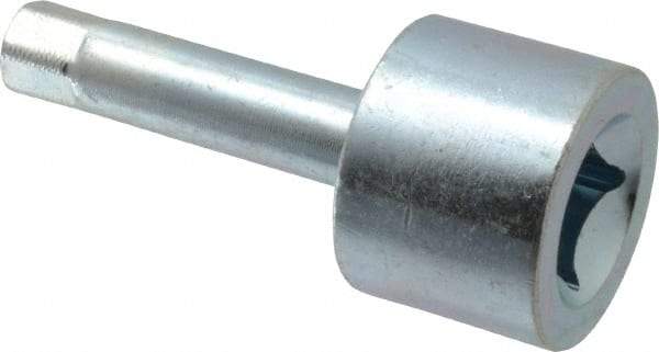 Powers Fasteners - 1/2" Diam, 1/2" Min Embedment Drop-In Concrete Anchor - Steel, Zinc-Plated Finish - Eagle Tool & Supply