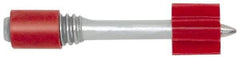 Powers Fasteners - 1/4-20 Thread, 0.145" Shank Diam, Grade 1062 Steel Powder Actuated Threaded Stud - 1" Shank Length, 3/4" Thread Length - Eagle Tool & Supply