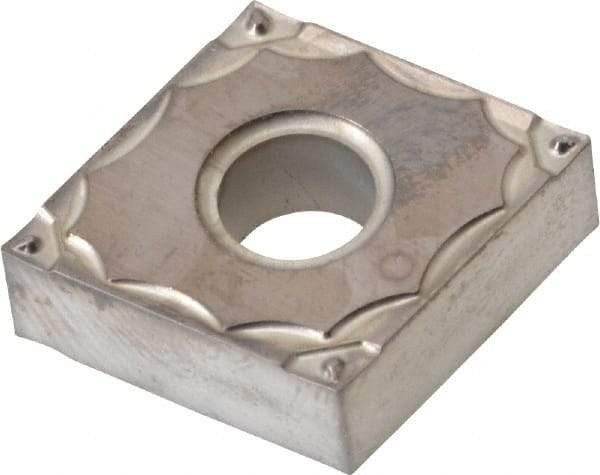Kyocera - CNMG430.5 GP Grade TN60 Cermet Turning Insert - TiCN/NbC Finish, 80° Diamond, 1/2" Inscr Circle, 3/16" Thick, 0.0079" Corner Radius - Eagle Tool & Supply