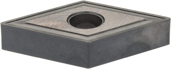 Kyocera - DNMG431 Grade TN60 Cermet Turning Insert - TiCN/NbC Finish, 55° Diamond, 1/2" Inscr Circle, 3/16" Thick, 1/64" Corner Radius - Eagle Tool & Supply