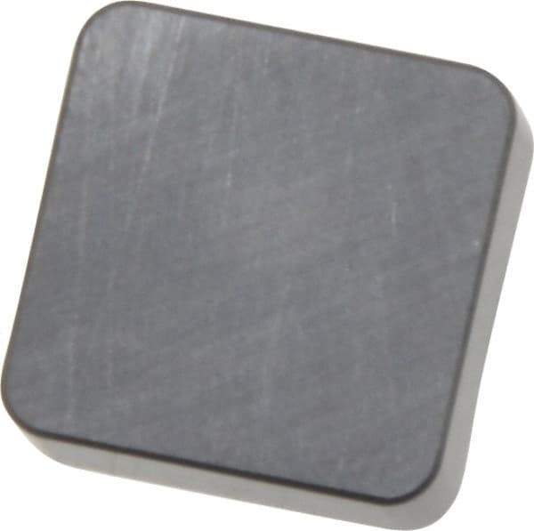 Kyocera - SNG434 T00825 Grade A65 Ceramic Turning Insert - Al2O3/TiC Finish, 90° Square, 1/2" Inscr Circle, 3/16" Thick, 1/16" Corner Radius - Eagle Tool & Supply