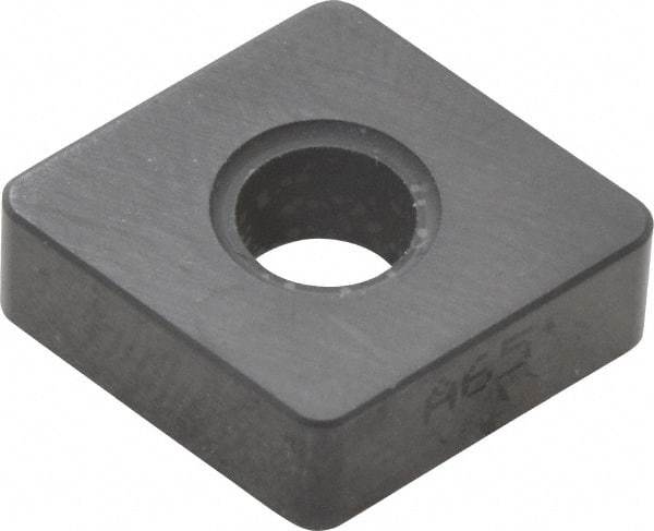 Kyocera - CNGA433 T00825 Grade A65 Ceramic Turning Insert - Al2O3/TiC Finish, 80° Diamond, 1/2" Inscr Circle, 3/16" Thick, 3/64" Corner Radius - Eagle Tool & Supply