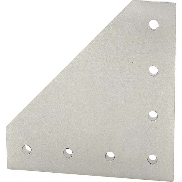 80/20 Inc. - 160mm Wide x 160mm Long Open Shelving Joining Plate - Eagle Tool & Supply