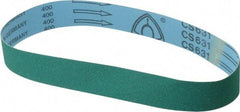 Metabo - 1-1/2" Wide x 30" OAL, 80 Grit, Ceramic Abrasive Belt - Ceramic, Coated - Eagle Tool & Supply