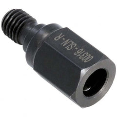 Techniks - Drill Adapters Shank Type: Threaded Shank Type: Straight Shank w/ Flat Adapter - Eagle Tool & Supply