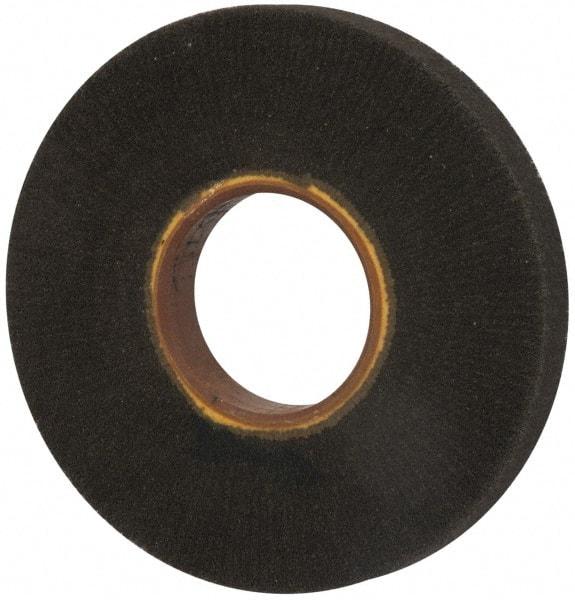 Brite Star - 8" Diam 220 Grit Silicon Carbide Unmounted Flap Wheel - 3" Hole, 1" Wide, Density 7, Coated, Grade Very Fine, 3,200 Max RPM - Eagle Tool & Supply