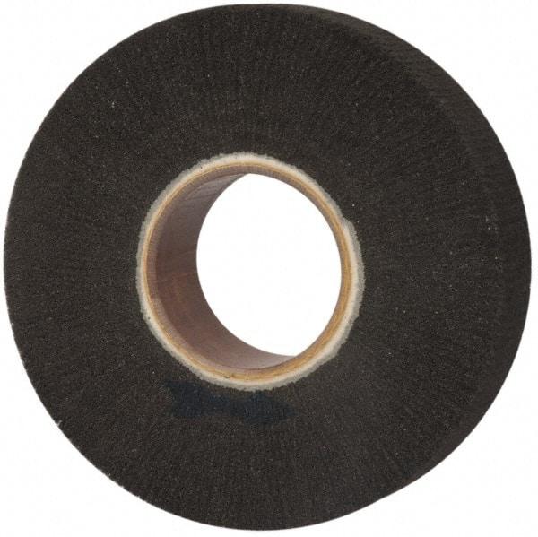 Brite Star - 8" Diam 220 Grit Silicon Carbide Unmounted Flap Wheel - 3" Hole, 2" Wide, Density 7, Coated, Grade Very Fine, 3,200 Max RPM - Eagle Tool & Supply