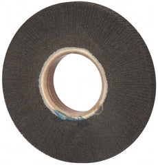 Brite Star - 8" Diam 220 Grit Silicon Carbide Unmounted Flap Wheel - 3" Hole, 1" Wide, Density 7, Coated, Grade Very Fine, 3,200 Max RPM - Eagle Tool & Supply
