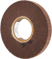 Brite Star - 8" Diam 180 Grit Aluminum Oxide Unmounted Flap Wheel - 3" Hole, 1" Wide, Density 7, Coated, Grade Fine, 3,200 Max RPM - Eagle Tool & Supply