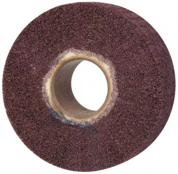 Brite Star - 6" Diam 120 Grit Aluminum Oxide Unmounted Flap Wheel - 2" Hole, 2" Wide, Density 5, Coated, Grade Medium, 3,400 Max RPM - Eagle Tool & Supply