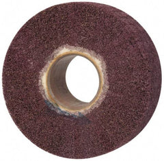 Brite Star - 6" Diam 120 Grit Aluminum Oxide Unmounted Flap Wheel - 2" Hole, 2" Wide, Density 5, Coated, Grade Medium, 3,400 Max RPM - Eagle Tool & Supply