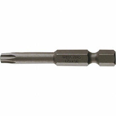 Wiha - T30 Power Bit - 1/4" Drive, 2" OAL - Eagle Tool & Supply
