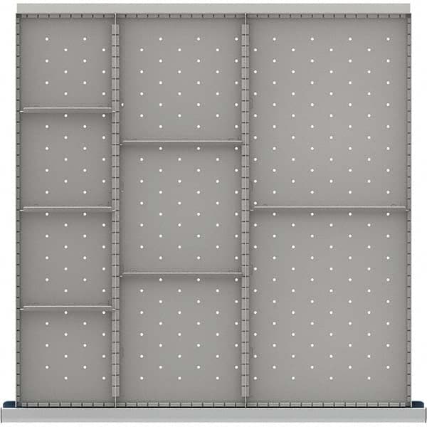 LISTA - 9-Compartment Drawer Divider Layout for 3.15" High Drawers - Eagle Tool & Supply
