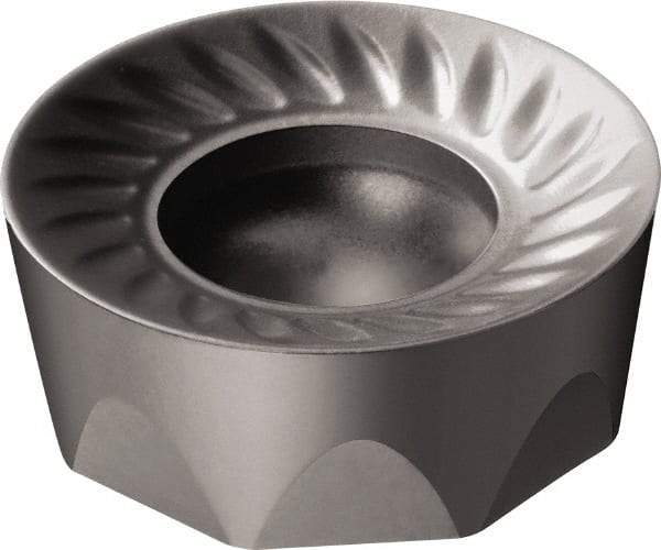 Sandvik Coromant - RCKT1906 PM Grade 1130 Carbide Milling Insert - AlTiCrN Finish, 6.35mm Thick, 19.05mm Inscribed Circle, 9.53mm Corner Radius - Eagle Tool & Supply