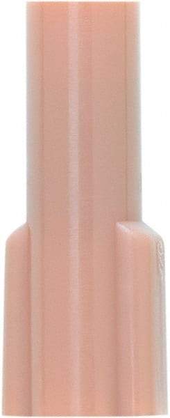 3M - 22 to 18 AWG, Vinyl, Partially Insulated, Female Wire Disconnect - 1/4 Inch Wide Tab, Red, RoHS 2011/65/EU Compliant - Eagle Tool & Supply