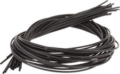 3M - 48" Long, 2:1, Polyolefin Heat Shrink Electrical Tubing - Black - Eagle Tool & Supply