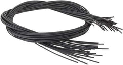 3M - 48" Long, 2:1, Polyolefin Heat Shrink Electrical Tubing - Black - Eagle Tool & Supply