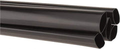 3M - 48" Long, 2.5:1, Polyolefin Heat Shrink Electrical Tubing - Black - Eagle Tool & Supply