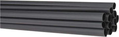 3M - 48" Long, 2:1, Polyolefin Heat Shrink Electrical Tubing - Black - Eagle Tool & Supply