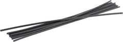 3M - 6" Long, 2:1, Polyolefin Heat Shrink Electrical Tubing - Black - Eagle Tool & Supply