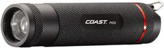 Coast Cutlery - White LED Bulb, 275 Lumens, Industrial/Tactical Flashlight - Black Aluminum Body, 3 AAA Alkaline Batteries Included - Eagle Tool & Supply