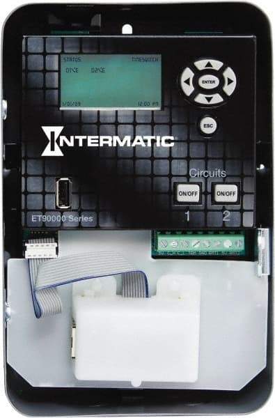 Intermatic - 365 Day Astronomical Indoor Digital Electronic Timer Switch - 4,000 On/Off, 120 to 277 VAC, 50/60 Hz, - Eagle Tool & Supply