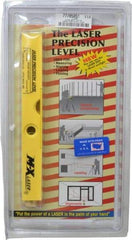 Laser Tools Co. - 1 Beam 1,000' Max Range Laser Precision Level - Red Beam, 1/8" at 100' Accuracy, 241.3mm Long x 1" Wide x 1-1/8" High, Battery Included - Eagle Tool & Supply