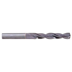 Accupro - 3/8" 140° Solid Carbide Jobber Drill - Eagle Tool & Supply